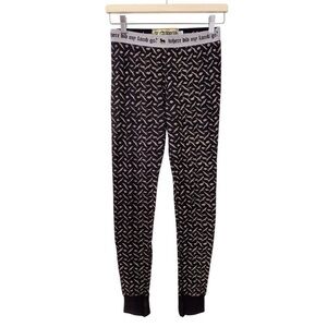 ✨🆕RARE!BNWOT!L.A.M.B. Printed Waffle PJ Pants/Leggings!Sz S!HARD TO FIND!❤️💛💚✨